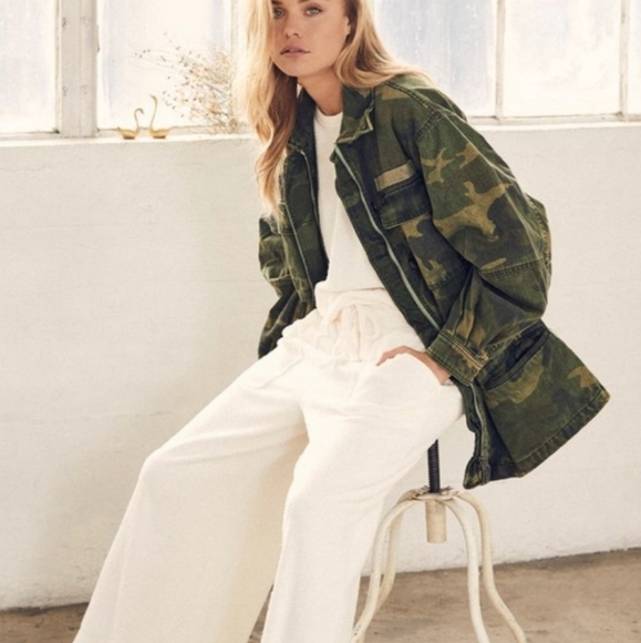Free People | Seize The Day Camo Jacket - Picture 2 of 5